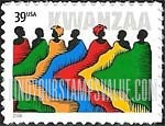 FindYourStampsValue: KWANZAA - People in Robes, Self-Adhesive Stamp