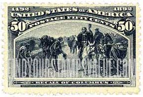 FindYourStampsValue: COLUMBIAN EXPOSITION ISSUE - Recall of Columbus