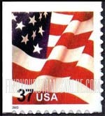 FindYourStampsValue: FLAG, Self-Adhensive Booklet Stamp