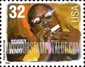 FindYourStampsValue: SONNY TERRY - American Music Series