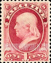 FindYourStampsValue: EXECUTIVE - Benjamin Franklin