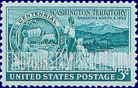 FindYourStampsValue: WASHINGTON TERRITORY - Medallion Pioneers and Washington Scene