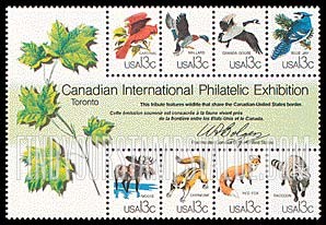 FindYourStampsValue: CAPEX'78 - Wildlife from Canadian-U.S.Border