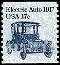FindYourStampsValue: ELECTRIC AUTO 1917 - Transportation, Coil Stamp