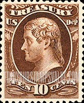 FindYourStampsValue: TREASURY - Thomas Jefferson