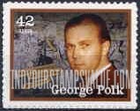 FindYourStampsValue: AMERICAN JOURNALISTS - George Polk, Self-Adhesive stamp