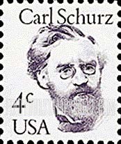FindYourStampsValue: CARL SCHURZ - Great Americans