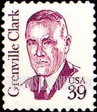 FindYourStampsValue: GRENVILLE CLARK - Great Americans