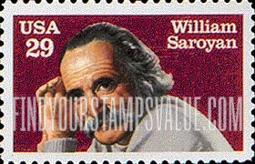 FindYourStampsValue: WILLIAM SAROYAN - Literary Arts