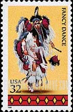FindYourStampsValue: AMERICAN INDIAN DANCES - Fancy