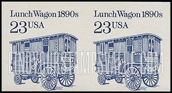 FindYourStampsValue: LUNCH WAGON 1890s - Transportation Coil
