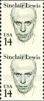 FindYourStampsValue: SINCLAIR LEWIS - Great Americans