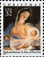 FindYourStampsValue: CHRISTMAS - Madonna and Child