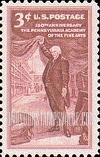 FindYourStampsValue: PENNSYLVANIA ACADEMY OF THE FINE ARTS