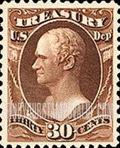 FindYourStampsValue: TREASURY - Alexander Hamilton