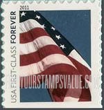 FindYourStampsValue: FLAG, Self-Adhesive Booklet stamp