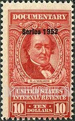 FindYourStampsValue: DOCUMENTARY ISSUE - R.J. Walker