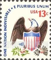 FindYourStampsValue: EAGLE AND SHIELD - Americana Issue