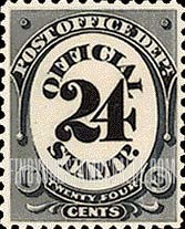 FindYourStampsValue: POST OFFICE - Numeral of Value, 24c