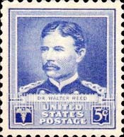 FindYourStampsValue: FAMOUS AMERICAN SCIENTISTS - Dr.Walter Reed