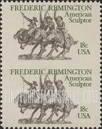 FindYourStampsValue: FREDERIC REMINGTON