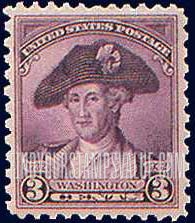 FindYourStampsValue: WASHINGTON BIRTH BICENTENNIAL - Portrait by Peale, 1777