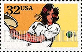 FindYourStampsValue: RECREATIONAL SPORTS - Tennis