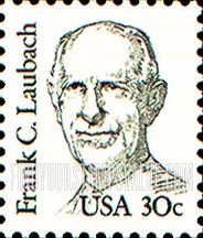 FindYourStampsValue: FRANK C. LAUBACH - Great Americans