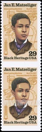 FindYourStampsValue: JAN E. MATZELIGER - Black Heritage