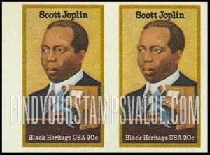 FindYourStampsValue: SCOTT JOPLIN - Black Heritage