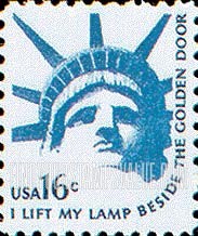 FindYourStampsValue: HEAD, STATUE OF LIBERTY - Americana Issue