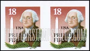 FindYourStampsValue: GEORGE WASHINGTON, WASHINGTON MONUMENT, Coil Stamps