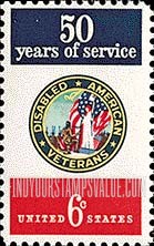FindYourStampsValue: DISABLED AMERICAN VETERANS AND SERVICEMEN