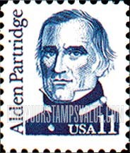 FindYourStampsValue: ALDEN PARTRIDGE - Great Americans