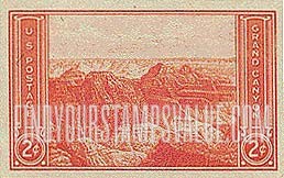 FindYourStampsValue: NATIONAL PARKS - Grand Canyon, Special Printing