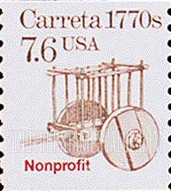 FindYourStampsValue: CARRETA 1770s - Transportation Coil