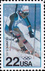 FindYourStampsValue: WINTER OLYMPICS, CALGARY - Skiing