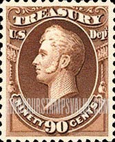 FindYourStampsValue: TREASURY - Commodore O.H. Perry