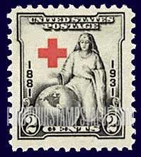 FindYourStampsValue: 50th ANNIVERSARY OF RED CROSS - "The Greatest Mother"