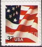 FindYourStampsValue: FLAG, Self-Adhensive Booklet Stamp