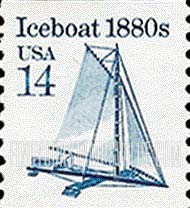 FindYourStampsValue: ICEBOAT 1880s - Transportation Coil