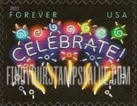 FindYourStampsValue: CELEBRATE, Self-Adhesive stamp
