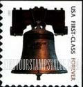 FindYourStampsValue: FOREVER LIBERTY BELLS - Forever Bell, Self-adhesive Booklet stamp