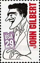 FindYourStampsValue: JOHN GILBERT - Silent Screen Stars