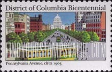 FindYourStampsValue: DISTRICT OF COLUMBIA BICENTENNIAL