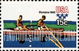 FindYourStampsValue: OLYMPIC GAMES - Rowing