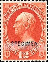 FindYourStampsValue: INTERIOR - Henry Clay