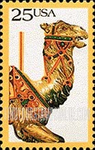 FindYourStampsValue: FOLK ART - Carousel Animals, Camel