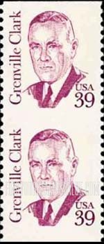 FindYourStampsValue: GRENVILLE CLARK - Great Americans