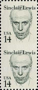 FindYourStampsValue: SINCLAIR LEWIS - Great Americans